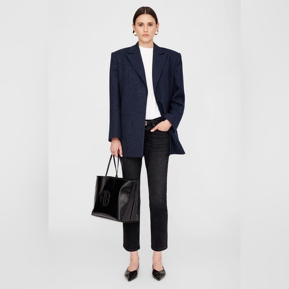 Anine Bing Emma Tote Black - Picture 5 of 8